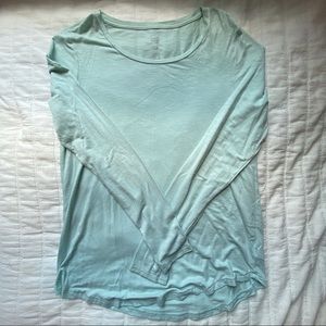 Mint Green Aerie long sleeve T-Shirt